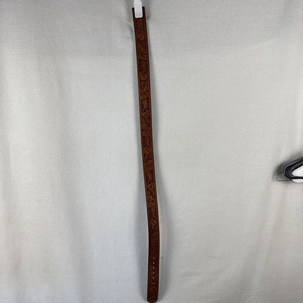 Beautiful SEIDEL'S SADDLERY - Cody, WY‎ 33 Hand Tooled Western Ranger Belt